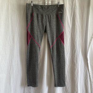 JGX Performance Size XL Cropped Pull On Leggings w/Double Mesh‎ Accent